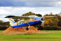 G-ATDO @ EGBR - Departing to the east