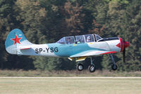 SP-YSG @ EDST - Arriving at the 2016 Hahnweide Oldtimer Fliegertreffen - by alanh