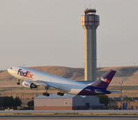 N731FD @ KBOI - Morning flight - by Gerald Howard