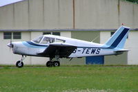 G-TEWS @ EGBP - Piper PA-28-140 Cherokee B [28-25128] Kemble~G 02/07/2005 - by Ray Barber