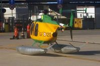 MM81140 @ VRN - Taken through aircraft window - showing floats - by Keith Sowter