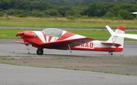 D-KAAO @ EGFH - Touring the UK and Ireland with a group of light aircraft from Italy, Germany and France. - by Roger Winser