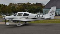 N321W @ EGHH - Visitor at Bliss Avn - by John Coates
