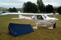 G-CBKY @ EGBP - Jabiru UL-450 [PFA 274B-13764] Kemble~G 02/07/2005 - by Ray Barber