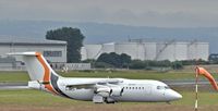 G-SMLA @ EGAC - Crusaders FC football charter returning from Copenhagen.