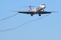 N876GA @ KBOI - A little moisture & cold = vapor trails. - by Gerald Howard