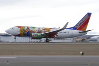 N945WN @ KBOI - Landing RWY 10L - by Gerald Howard