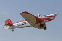 OK-MGD @ EDST - Departing the 2016 Hahnweide Oldtimer Fliegertreffen