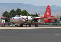 N1386C @ KBOI - Tanker #44 reloading on NIFC ramp. - by Gerald Howard