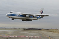 RA-82081 @ KBOI - Landing RWY 10R. - by Gerald Howard