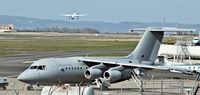 ZE707 @ EGAC - Very unusual.  RAF aircraft usually use Belfast International.