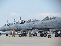 78-0625 @ KBOI - On East De arm pad for pre flight inspections. 190th Fighter Wing, Idaho ANG. - by Gerald Howard