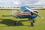 G-ATUI @ X5FB - Bolkow Bo208C Junior, Fishburn Airfield, September 19th 2010. - by Malcolm Clarke