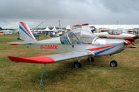 G-CSMK @ EGBP - Evektor EV-97 Eurostar [PFA 315-13813] Kemble~G 02/07/2005 - by Ray Barber