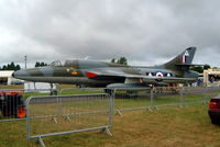 G-BXFI @ EGBP - Hawker Hunter T.7 [41H/670818] (Delta-Jets) Kemble~G 02/07/2005 - by Ray Barber