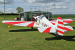 F-PYJQ @ X5FB - Nicollier HN-433 Menestrel, Fishburn Airfield, May 30th 2015. - by Malcolm Clarke