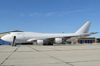 N473MC @ KBOI - Atlas Airlines on Air Guard ramp. Aircraft will transport Guard personnel to Middle East for six month deployment. - by Gerald Howard