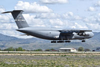 85-0010 @ KBOI - Landing RWY 10R. - by Gerald Howard