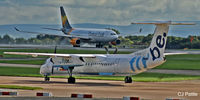 G-ECOO @ EGCC - Manchester action - by Clive Pattle