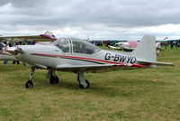G-BWYO @ EGBP - Sequoia F.8L Falco [PFA 100-10920] Kemble~G 02/07/2005 - by Ray Barber