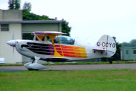 G-CCYO @ EGBP - Christen Eagle II [HAYNER 0001] Kemble~G 02/07/2005 - by Ray Barber