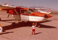 N2663S - Cessna N2663S at Salt Lake City, Utah, July 1981 - by Jack E. Bivin