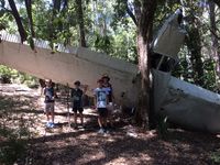 VH-RYU - Located in Watagans forest NSW - by Brian Horncastle
