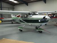 G-AWCN @ EGSV - Resident aircraft - by Keith Sowter