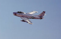 N86EX @ KLSV - At the 1997 50th Anniversary of the USAF air display, Nellis AFB. - by kenvidkid