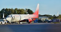 EI-RUR @ EGHH - Just painted in latest Rossiya livery - by John Coates