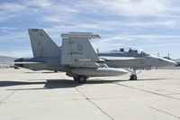 168773 @ KBOI - Parked on Western Air ramp. VAQ-131	“Lancers”,
CVN-77,USS George H.W. Bush - by Gerald Howard
