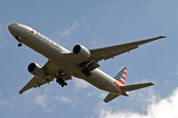 N724AN @ EGLL - Boeing 777-323ER [31548] (American Airlines) Home~G 05/06/2014.  On approach 27R. - by Ray Barber
