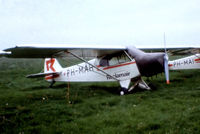 PH-MAH @ EHRD - Piper PA-18-180 Super Cub [18-8274] Rotterdam~PH 12/05/1978. From a slide.