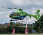 G-GWAA - Great Western Air Ambulance carrying out an urgent blood transfer to ambulance at Chepstow Rugby club. - by Mark_Hobbs