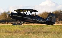 G-BSZB @ EGFH - Resident Stolp biplane. - by Roger Winser