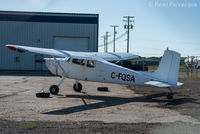 CF-QSA @ CYYE - Parked west of Qwest Helicopters hangar. Note that call sign should be CF-QSA not C-FQSA if you want to find the registration details. - by Remi Farvacque