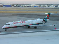 N932LR @ KBOI - America West parked on Horizon ramp. Flew to LAX for several months, but was cancelled. - by Gerald Howard