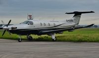 G-KARE @ EGHH - At Pilatus Centre - by John Coates