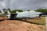 35 - Vought F-8E(FN) Crusader, Preserved at Savigny-Les Beaune Museum - by Yves-Q