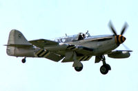 WB271 @ EGKB - Fairey Firefly AS.6 [F.8497] (Royal Navy) Biggin Hill~G 16/05/1976. From a slide. - by Ray Barber
