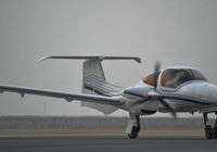 A7-GCC @ OTBD - DA42 VI in a wonderful day in Al Khor Airport after landing - by Odai ayyad