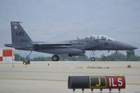 05-0024 @ KBOI - Ready to run barrier test on RWY 10R.Aircraft will take the cable at 90 Knots. Note tail hook down for test. 428th Fighter Sq, Buccaneers, Royal Singapore Air Force. - by Gerald Howard