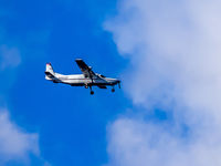 N895SF - Over Quabbin reservoir, approaching Orange airport, Orange, MA, Fri., Nov. 11, 2016, 11:56 a.m. - by Richard Cooper