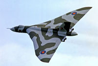 XM594 @ EGKB - Avro Vulcan B.2 [SET58] (Royal Air Force) Biggin Hill~G 14/09/1974. From a slide. - by Ray Barber