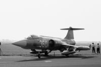 MM6818 @ EHDP - Italian Air Force F-104S (36 Stormo, 12 Gruppo) at De Peel air base, the Netherlands, 1980 - by Van Propeller