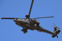 UNKNOWN @ KBOI - Royal Singapore Armed Forces AH-64D Longbow flying out of Idaho Air Guard ramp. One of 20 purchased by Singapore and being trained by the Arizona National Guard. - by Gerald Howard