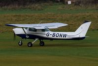 G-BONW @ EGCB - At City Airport Manchester (Barton) - by Guitarist