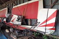 C-IFSA @ CST3 - Quad City Challenger II [CH2-0784-R0165] Saint-Lazare~C 07/06/2012. Seen here still stored and dismantled and also no markings on the tail on this side compared to 2005 picture. - by Ray Barber