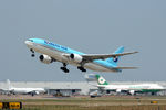 HL7714 @ DFW - Departing DFW Airport - by Zane Adams