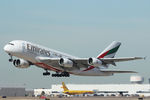 A6-EEU @ DFW - Departing DFW Airport